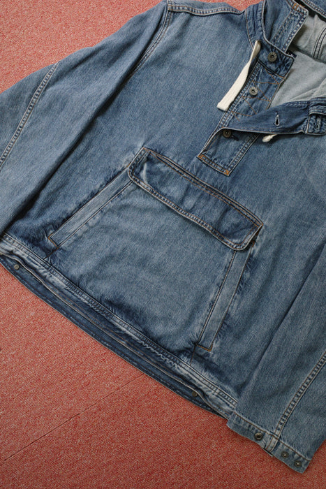 2020s GAP denim anorak jacket