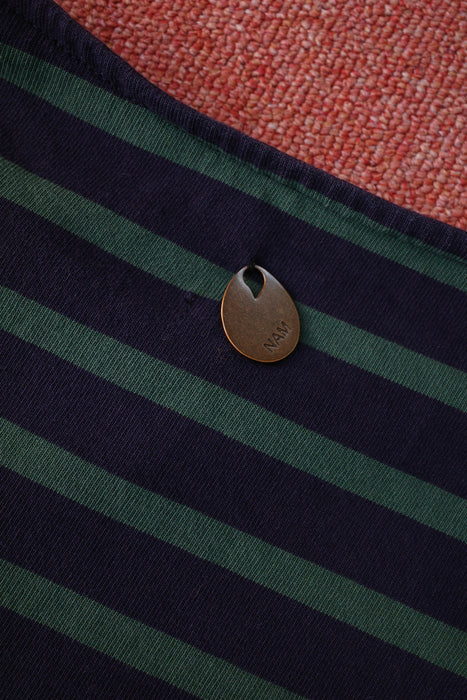 NAM Banana Basque Shirts NAVY/GREEN size1