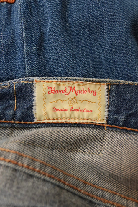 60s Hand Made by Denim Evalution leather 501 "E"