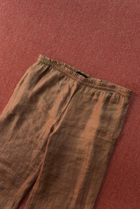 80s MOON LIGHT silky glitter easy pants