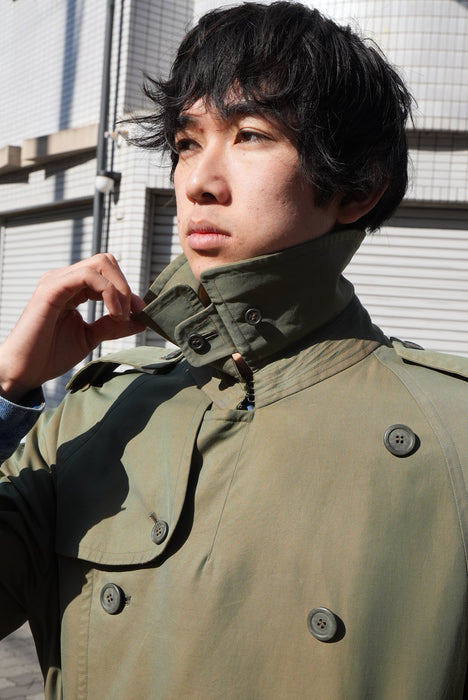 80s Burberrys’ 玉虫 trench coat