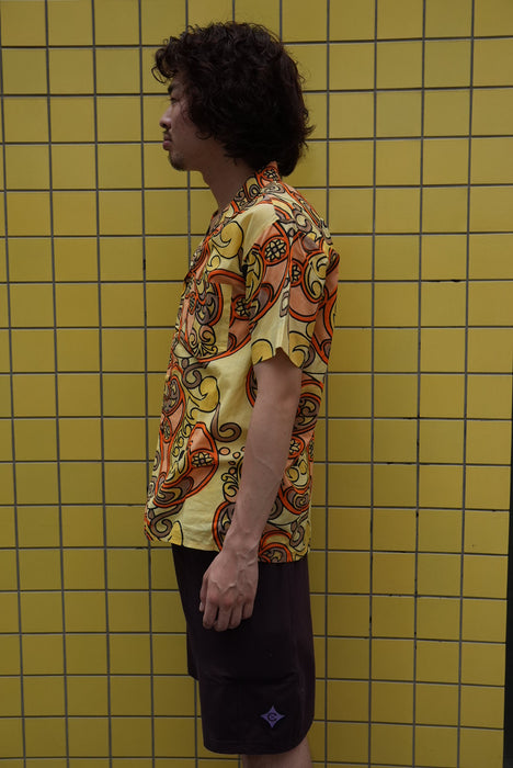 80s LIVIO DE SIMONE tribalpattern shirts