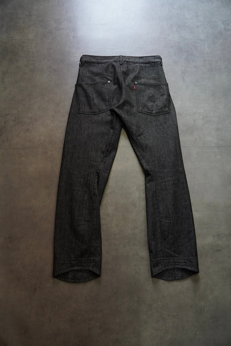 00s Levi's engineered black denim