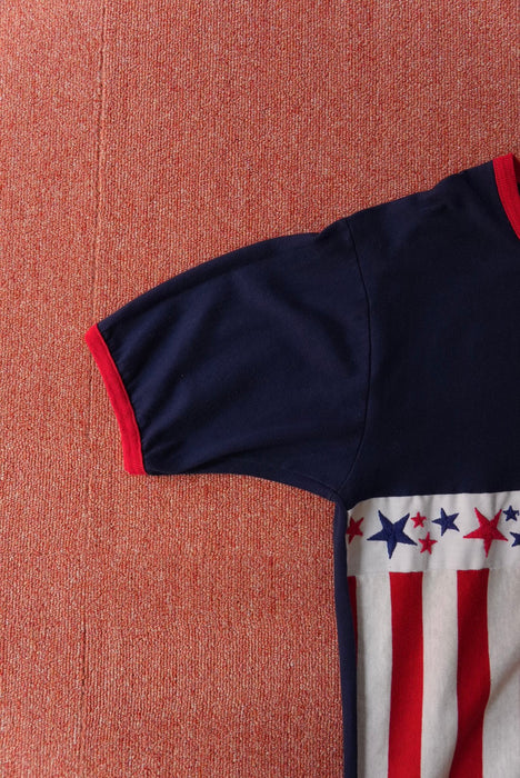 70s Custom Designed American ringer tee