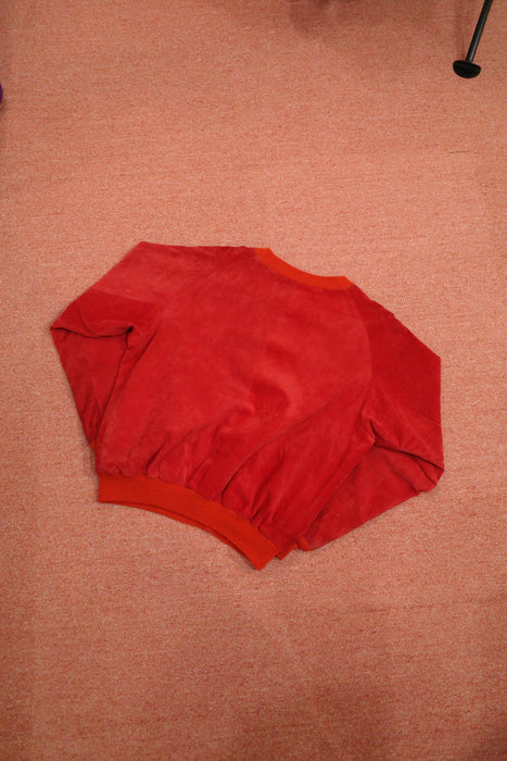 00s BREIER of AMSTERDAM suede sweat