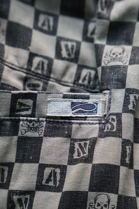 90s VANS checker cropped pants