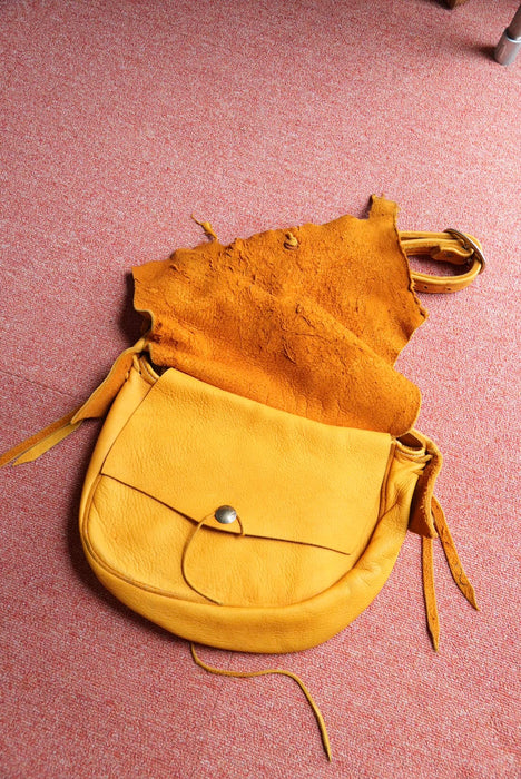 deerskin shoulder bag