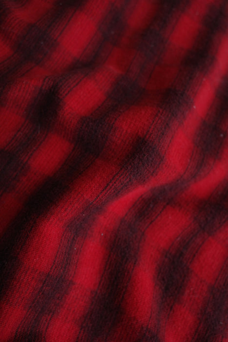 40s 5Brother printed flannel shirt