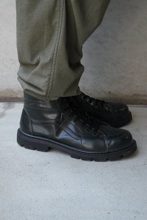 VANS glass leather SK8-HI "commando sole"