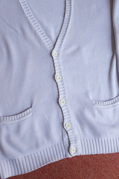 90s Eddie Bower cotton knit cardigan