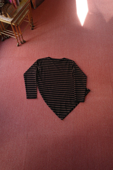 NAM Banana Basque Shirts BLACK/BROWN size1