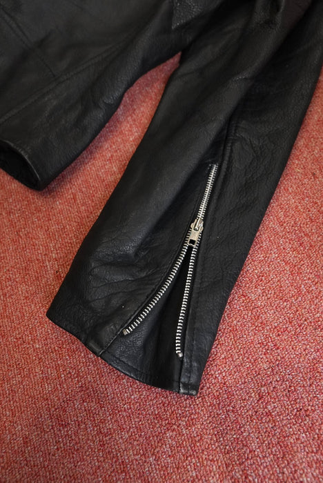 Louis dowble breasted leather riders