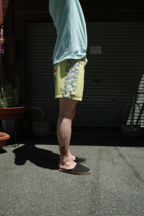 50s KAMEHAMEHA rayon beach shorts