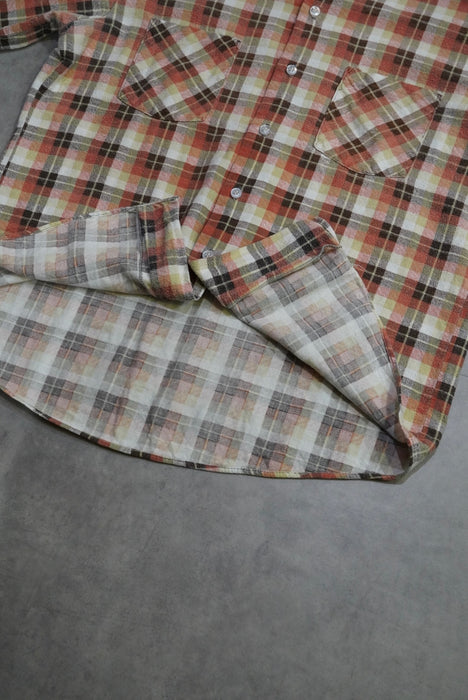 70s KINGSPORT print flannel