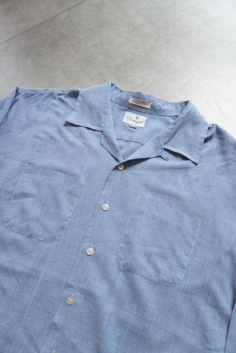 60s Donegal light cotton shirts