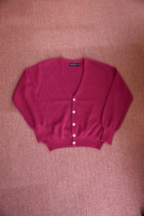 90s LANDS' END alpaca cardigan