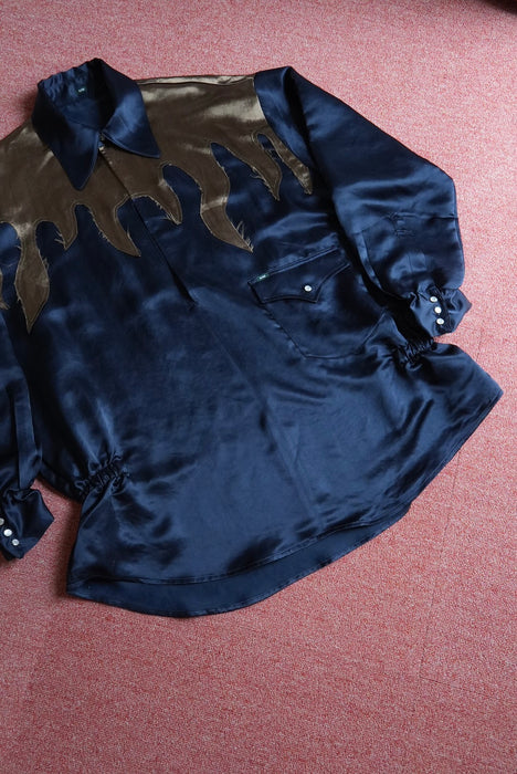 NAM Bellows Skipper Shirts-fire Midnight