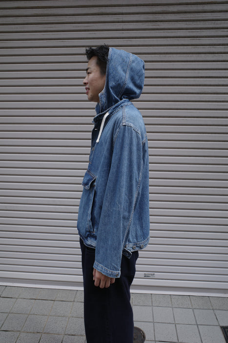 2020s GAP denim anorak jacket