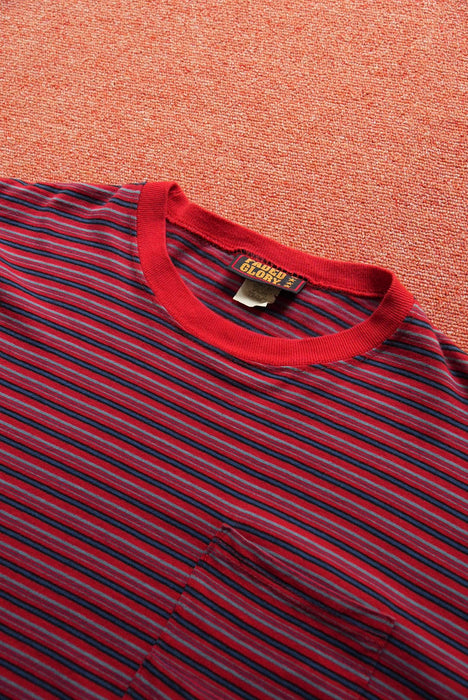 8.90s FADED GLORY border pocket tee