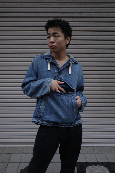 2020s GAP denim anorak jacket