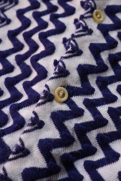 70s ENRICO CAPPUCCI knit beach shirt
