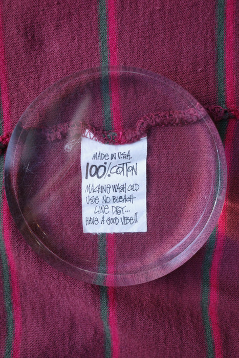 80s STUSSY multi border tee