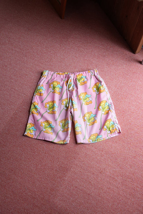 70s PeterMax fabric easy shorts