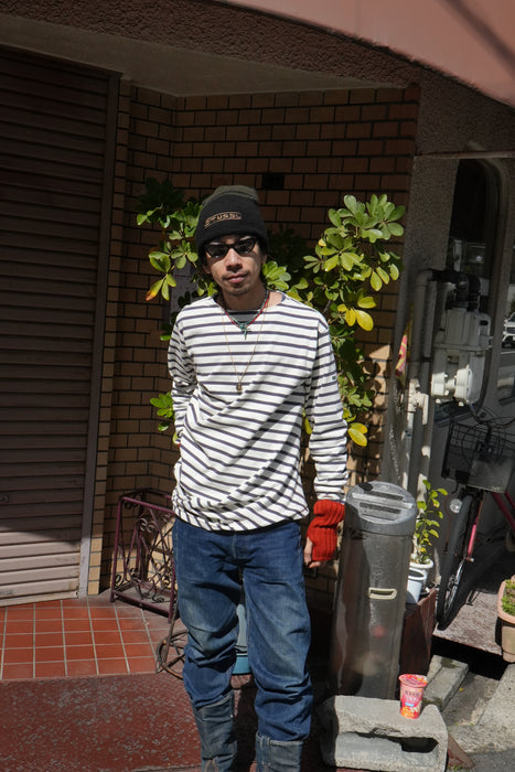 NAM Banana Basque Shirts OFF/NAVY size1