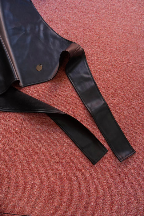 NAM HEAD APRON FAUX LEATHER