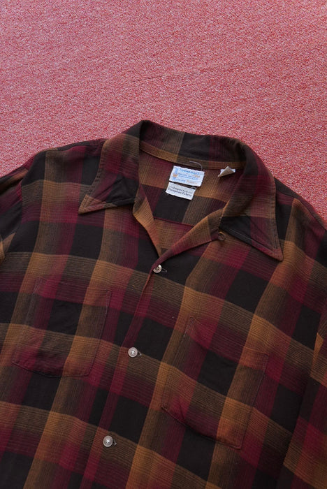 70s TOWN CRAFT rayon shirts