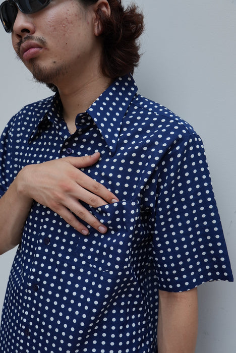 70s Richman BROTHERS polka dot shirts