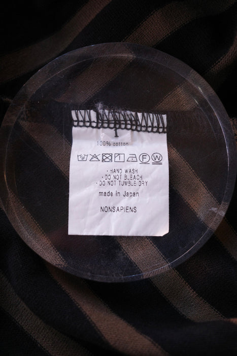 NAM Banana Basque Shirts BLACK/BROWN size1