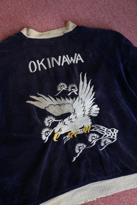 50s velours souvenir jacket