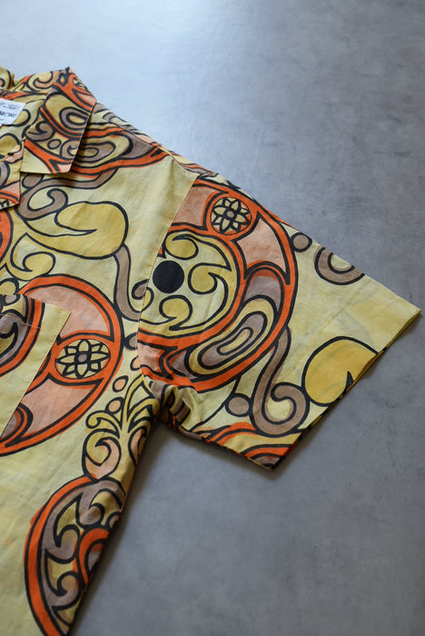 80s LIVIO DE SIMONE tribalpattern shirts