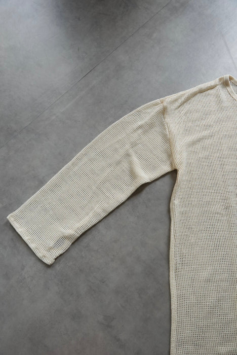 HAPPYEND mesh tee white