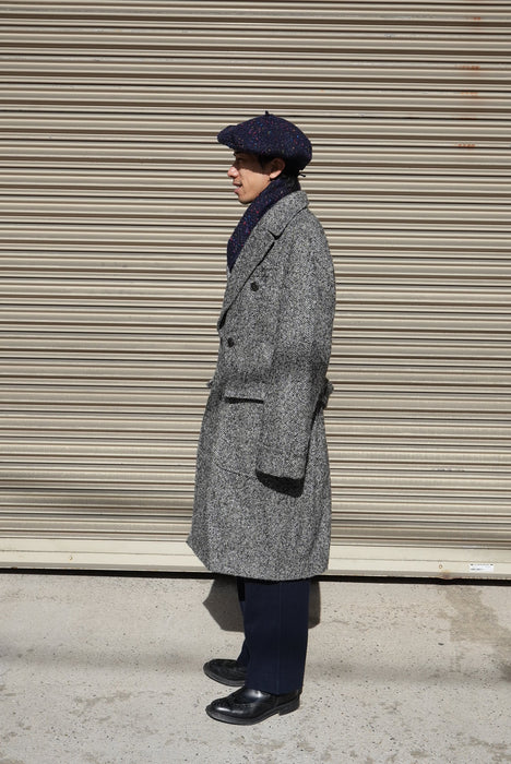 EMPORIO ARMANI virgin wool×alpaca coat