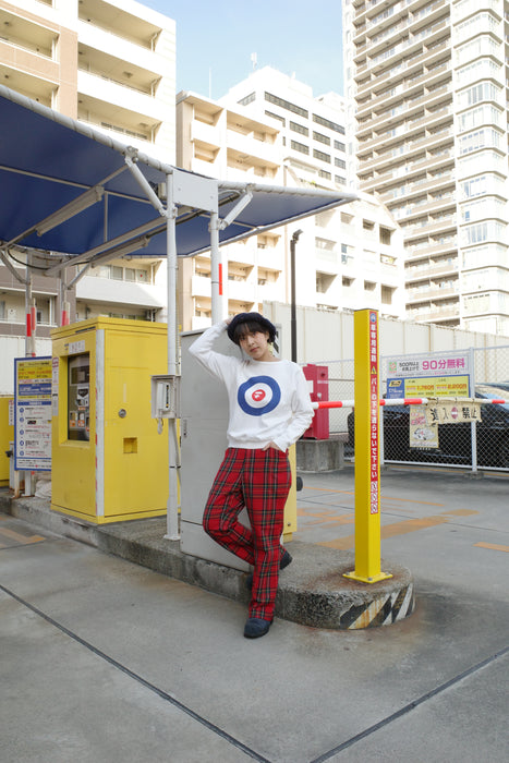 90s A BATHING APE target print sweat