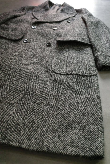 EMPORIO ARMANI virgin wool×alpaca coat