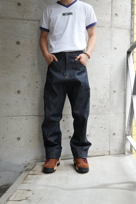 HAPPYEND drape painter denim