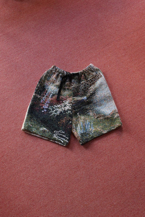 remake jaquard big shorts