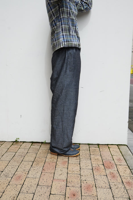 C.M.P.Y 24YR BLUE Linen×Banboo 32inch