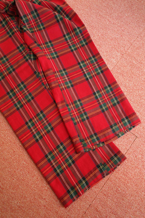 70s Tailor's Bench tartan check slacks