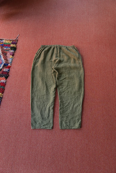 90s FLAX easy linen pants