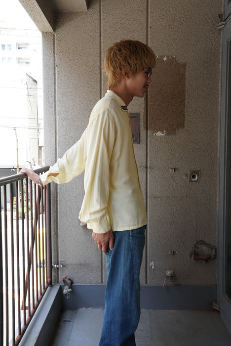 50s TOWNCRAFT rayon shirt