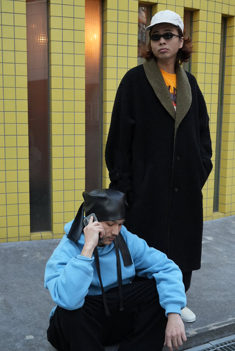 NAM HEAD APRON FAUX LEATHER