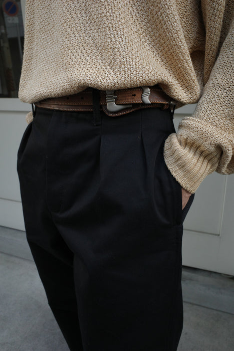 C.M.P.Y 31YR Chino pants BLACK 30inch