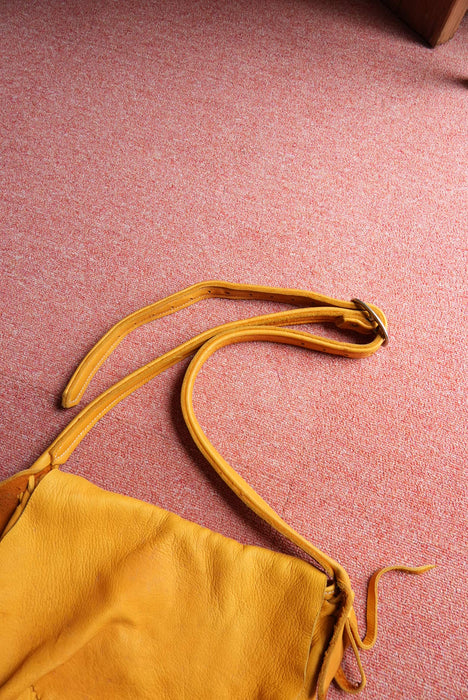 deerskin shoulder bag