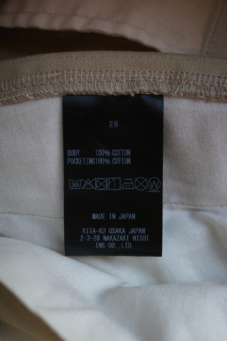 C.M.P.Y 31YR Chino pants BEIGE 28inch