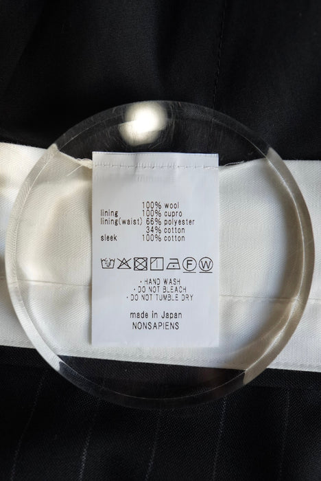 NAM HORN SLACKS BLK ST size2