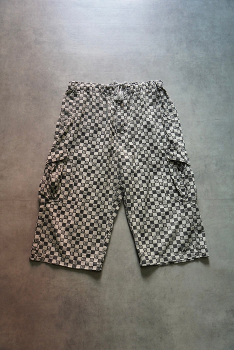 90s VANS checker cropped pants